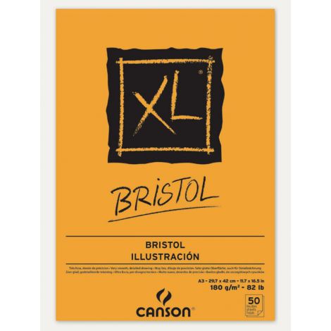 Blok techniczny Canson XL Biały Bristol A3+/50/180g